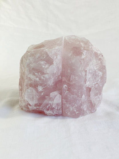 ROSE QUARTZ BOOKENDS | 2