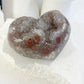 AMETHYST SUGAR DRUZE CLUSTER HEART || 100095