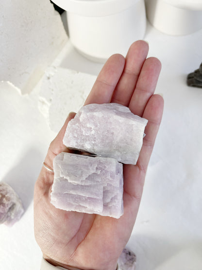 KUNZITE ROUGH | INTUITIVELY CHOSEN