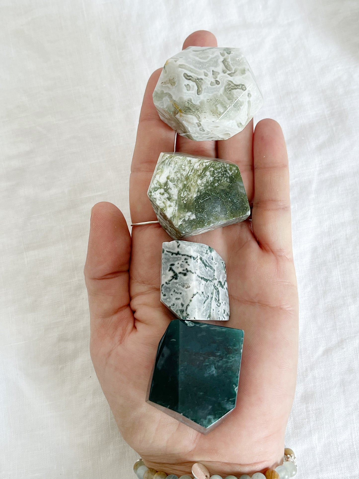 MOSS AGATE FREEFORM | INTUITIVELY CHOSEN