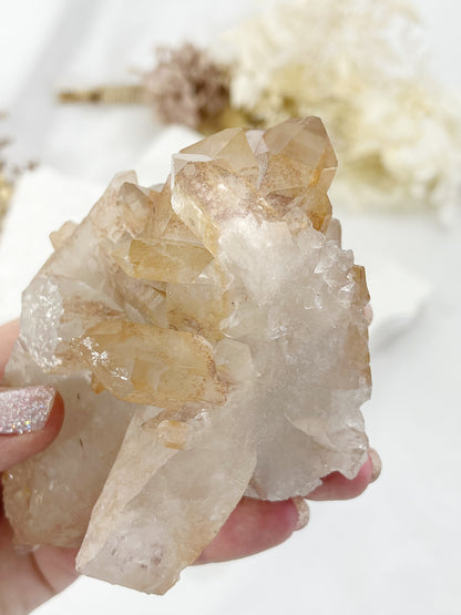 TANGERINE QUARTZ CLUSTER | 100458