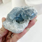CELESTITE CLUSTER, STONED AND SAGED AUSTRALIA