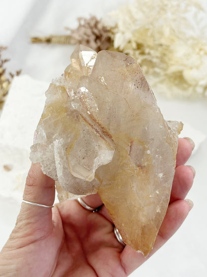 TANGERINE QUARTZ CLUSTER | 100458
