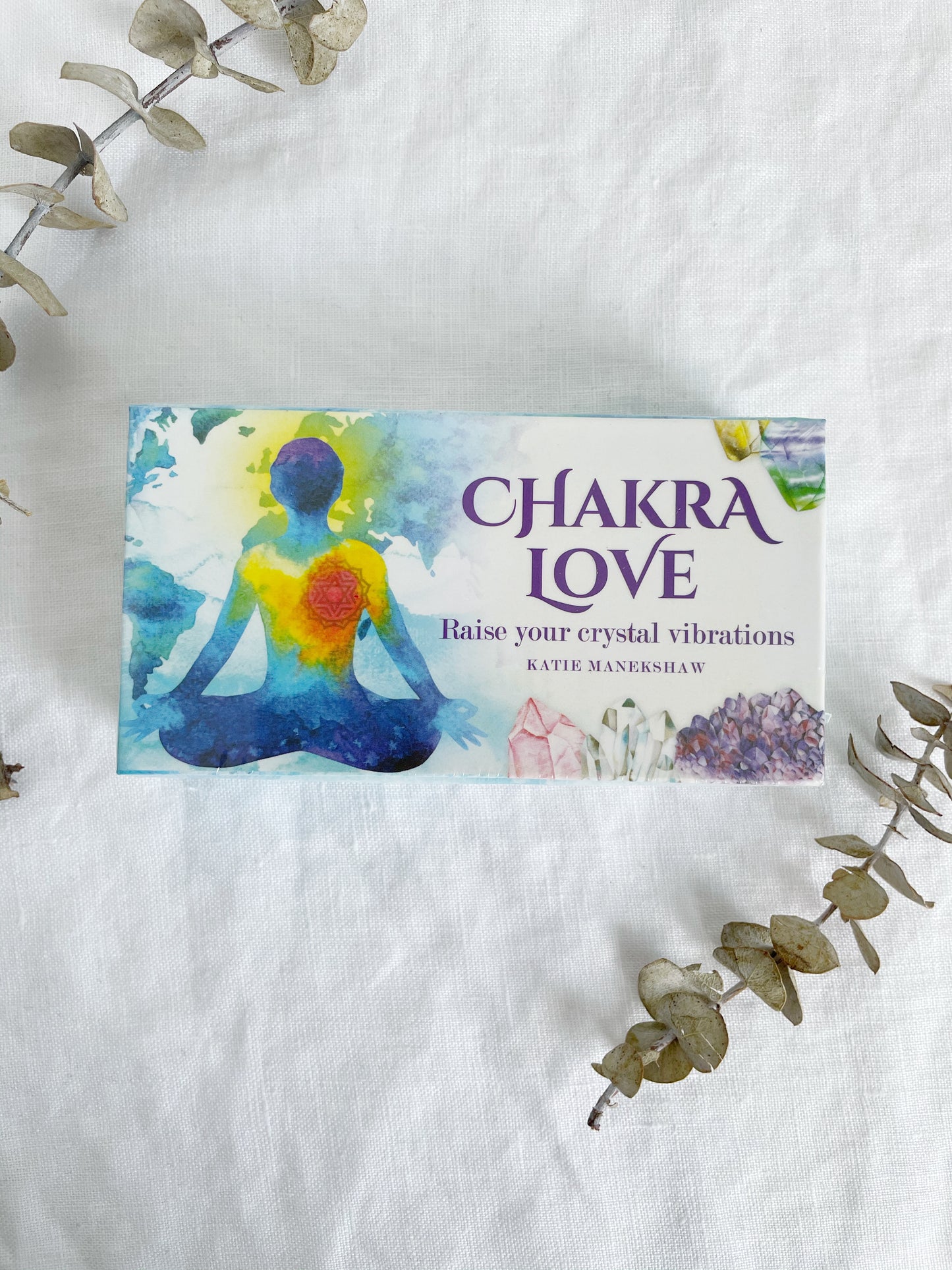 CHAKRA LOVE, MINI AFFIRMATION DECK, KATIE MANEKSHAW