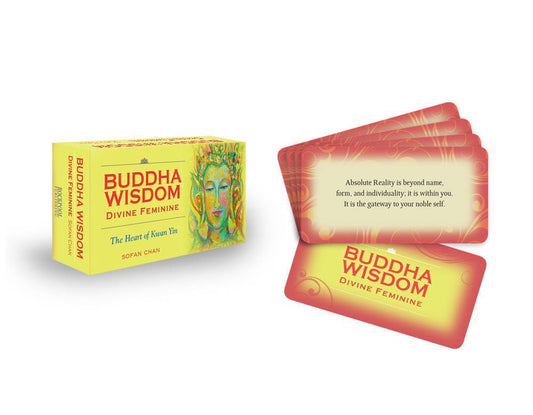 BUDDHA WISDOM DIVINE FEMININE, MINI AFFIRMATION DECK, SOFAN CHAN